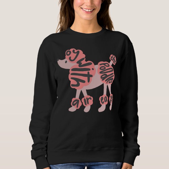 Sudadera Oy with the Poodles ya (Anverso)