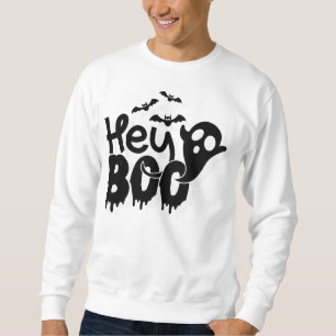 Sudadera Oye Boo Divertido Halloween