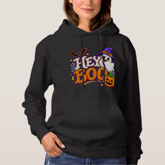 Sudadera Oye Boo Halloween para Familias con Ropa a Juego