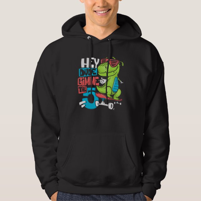 Sudadera Oye tío dame el cinco (Anverso)