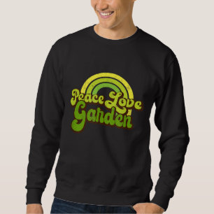 Sudadera PAACE LOVE GARDEN Rainbow Groovy Hippie