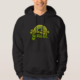 Sudadera PAACE LOVE GARDEN Rainbow Groovy Hippie