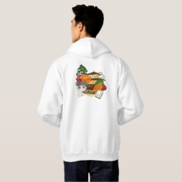 Sudadera Pabellón Dorado Chibi Malhumorado Mahjong