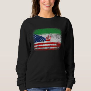 Sudadera Pabellón Patriótico Norteamericano e Irán