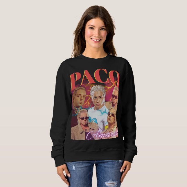Sudadera PACO Amaroso Retro Bootleg Collage T-Shirt  (Anverso completo)