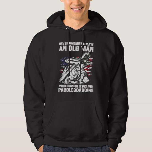 Sudadera Paddleboarding Papá Cristiano Paddle Board Abuelo (Anverso)