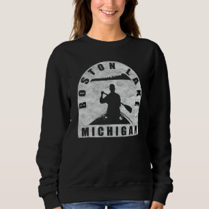 Sudadera Paddling en el lago Boston Michigan