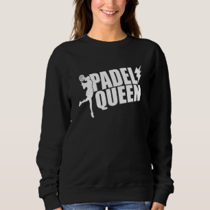 Sudadera Padel Paddle Tennis Queen Princess Backhand Racket
