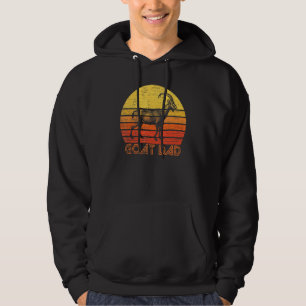 Sudadera Padre agricultor de la granja de la cabra retro Vi