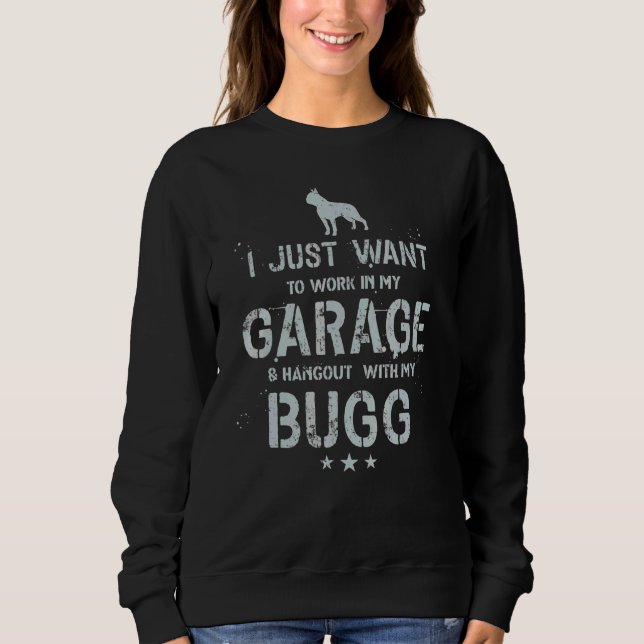 Sudadera Padre Bugg Garage Hombres Colgar (Anverso)