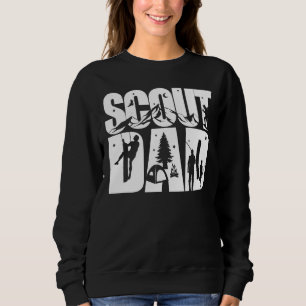 Sudadera Padre Camping Scout Mamá Campfire Hombres
