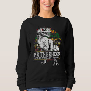 Sudadera Padre Como Caminar En El Parque Papá