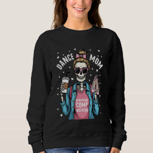 Sudadera Padre de animadoras Animación Baile Madre Sobreviv