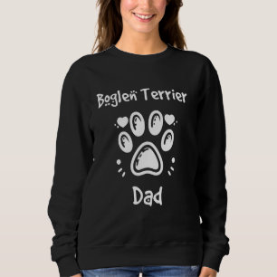 Sudadera Padre de Boglen Terrier Beagle Mezcla de Boston Te