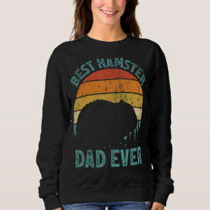 Sudadera Padre de Hombres Hamster Vintage Mejor Hámster