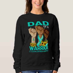 Sudadera Padre De La Mano De Un Guerrero Disfasia Ectodérmi