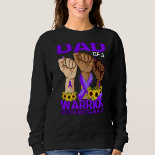 Sudadera Padre De La Mano De Un Guerrero Retinitis Pigmento