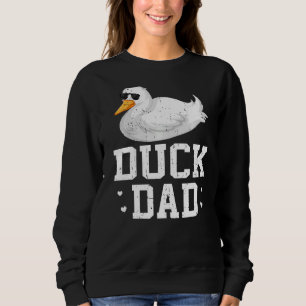 Sudadera Padre de pato macho estilo retro mejor padre de pa