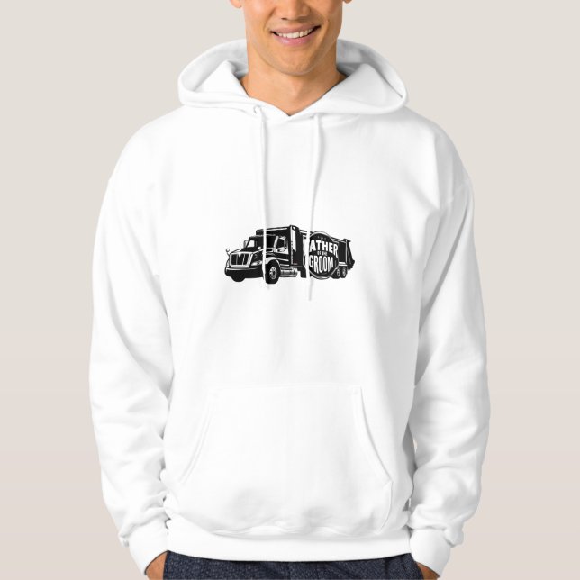 Sudadera Padre del Camionero Groom (Anverso)