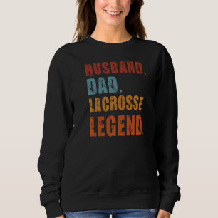 Sudadera Padre del equipo deportivo de la leyenda Lacrosse