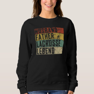 Sudadera Padre del marido Lacrosse Leyenda Lacrosse Sport