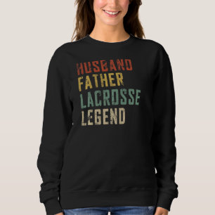 Sudadera Padre del marido Lacrosse Leyenda Lacrosse Sport