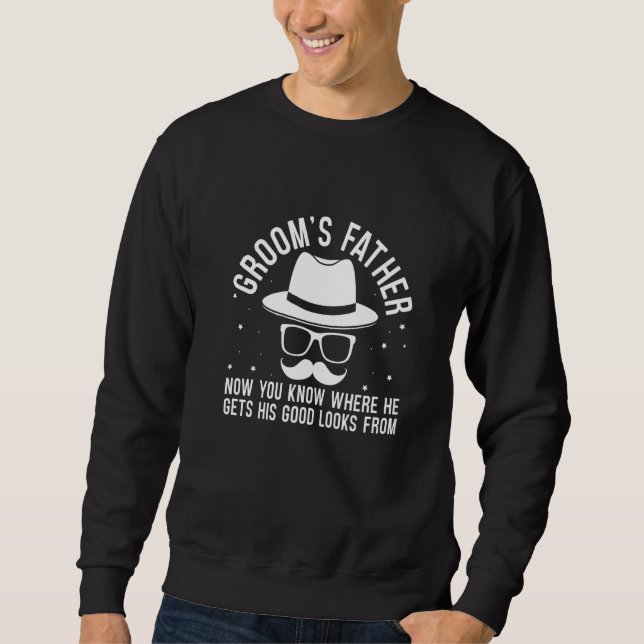 Sudadera Padre Del Novio Fiesta de Despedida de Soltero Pre (Anverso)