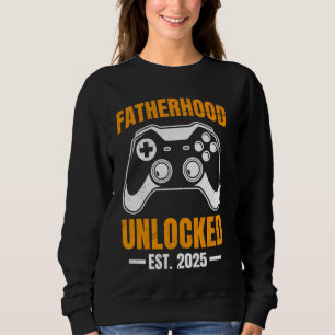 Sudadera PADRE DESBLOQUEADO EST. 2025 Próximamente Papi Gam