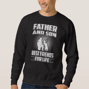 Sudadera Padre E Hijo Mejores Amigos De La Vida Pescado Per