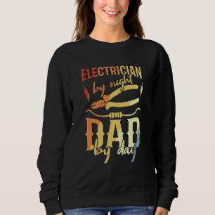 Sudadera Padre Electricista Hombre Técnico En Electrónica P