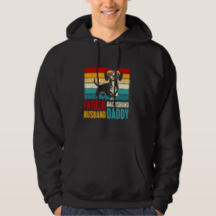 Sudadera Padre Esposo Dachshund Daddy Funny Doxie Wiener