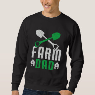 Sudadera Padre granjero de tractor de granja para hombres P