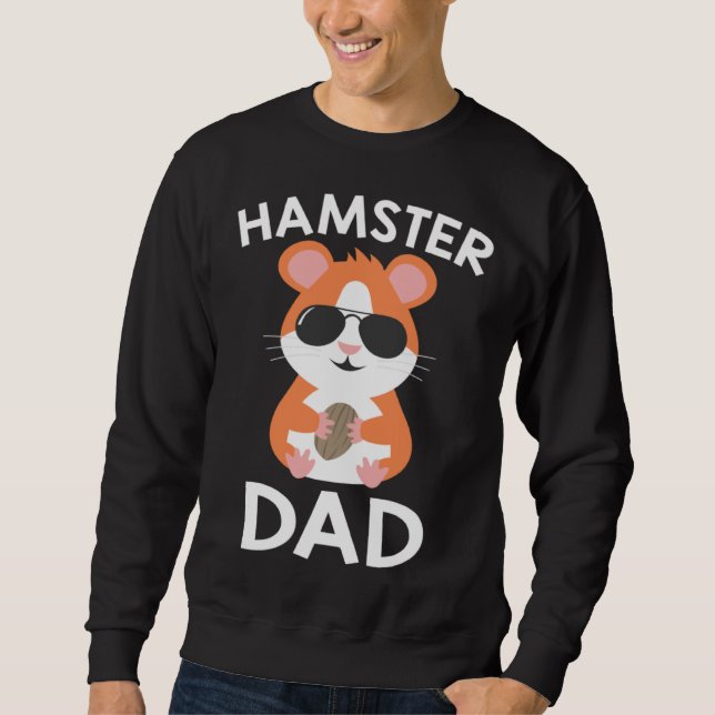 Sudadera Padre hámster Hámster Padre Hombres 1 (Anverso)