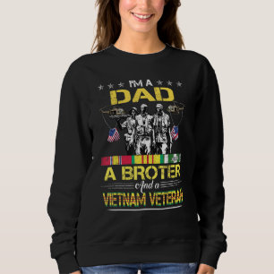 Sudadera Padre Hermano Vietnam Veterano Vintage