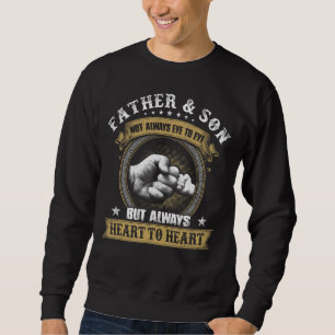 Sudadera Padre Hijo No Siempre Ojo A Ojo Pero Siempre Coraz