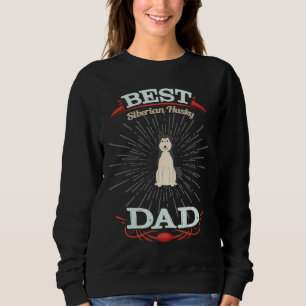 Sudadera Padre Husky Siberiano Mejor Husky Siberian