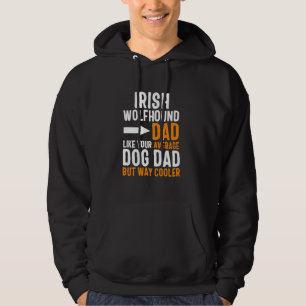 Sudadera Padre Irish Wolfhound Como tu padre de perro prome