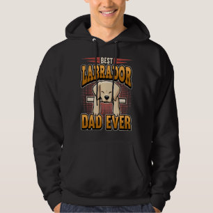 Sudadera Padre Labrador dice perro