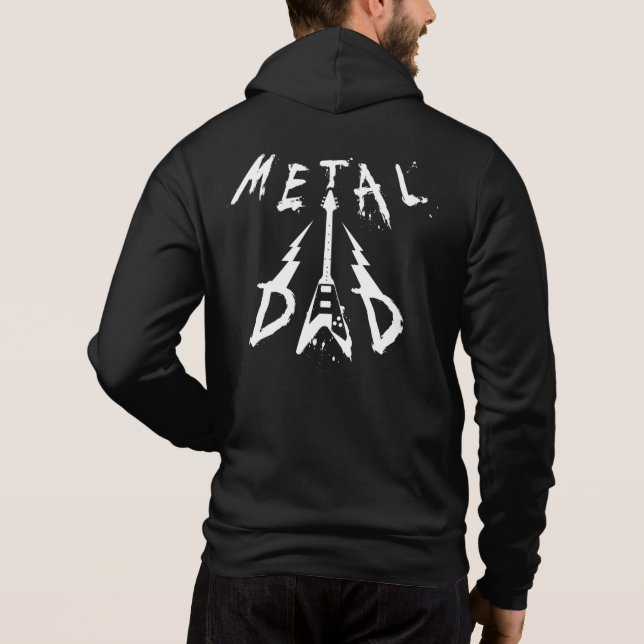 Sudadera Padre Metalizado fuerte (Reverso)