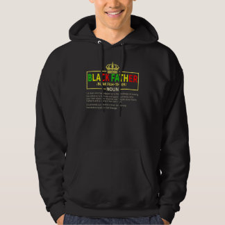 Sudadera Padre Negro Divertido Mes de la Historia Negra