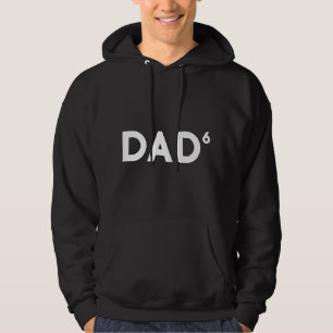 Sudadera Padre Orgulloso Sexto Poder 6 Niños Padres