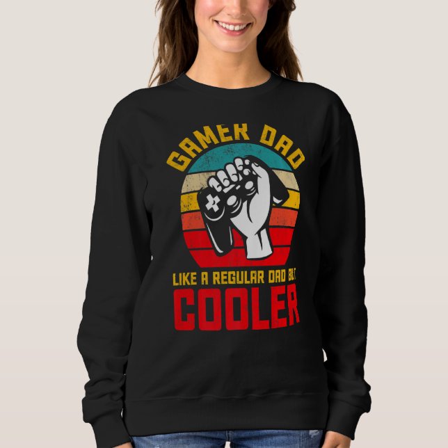Sudadera Padres Day Gamer Dad Video Gaming Daddy Son (Anverso)