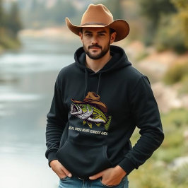 Sudadera Padres del Día de los Peces Graciosos usando un Go