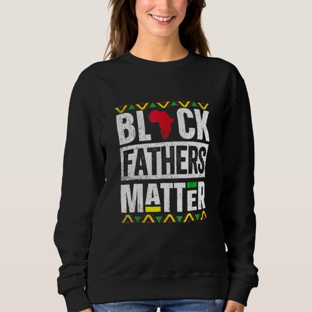 Sudadera Padres Negros Mat Fteror Hombres Papá Esposo Histo (Anverso)