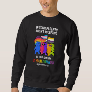 Sudadera Padres Que No Aceptan Identidad, Soy Tu Mamá, Ahor
