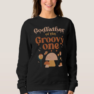 Sudadera Padrino De Groovy Un Boho Primer Cumpleaños Hip
