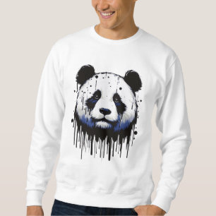 Sudadera Paint Drip Panda