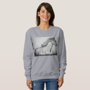 Sudadera Paint Horse Galloping no se puede perder