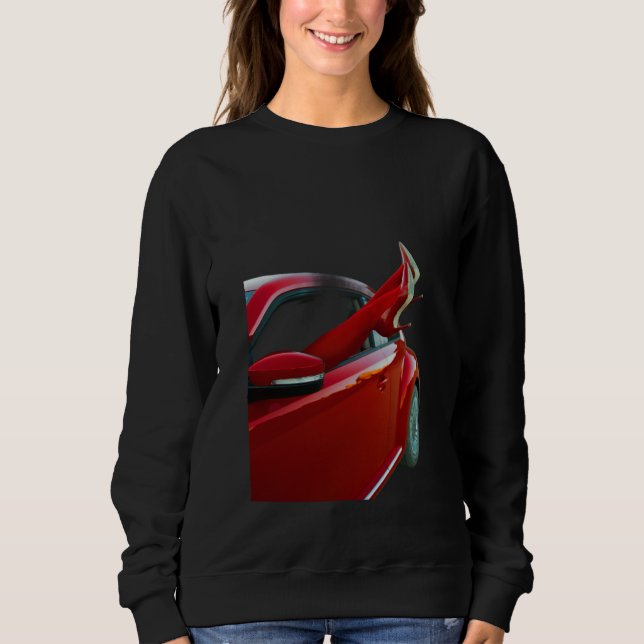 Sudadera Paint the town red  (Anverso)