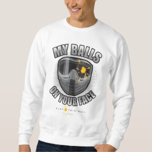 Sudadera Paintball en tu cara